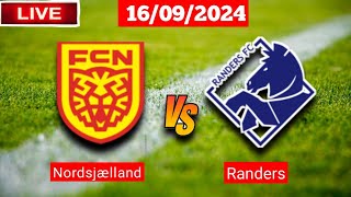 Nordsjælland vs Randers  Danish Superliga Live Match Score HD Today [upl. by Belinda165]