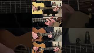 Led Zeppelin Over the Hills and Far Away CLOSE UP Guitar Part [upl. by Carrel708]