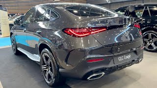 New MERCEDES GLC Coupe 2024  FIRST LOOK amp visual REVIEW AMG Line [upl. by Franciskus]