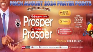 MFM PMCH AUGUST 2024 Prayer Points PURSUE OVERTAKE amp RECOVER [upl. by Tadashi]