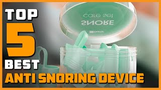 Top 5 Best AntiSnoring Devices Reviews 2023 RANKED [upl. by Meyer]