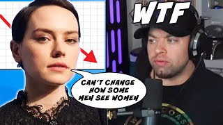 DAISY RIDLEY LOSES IT  SAYS MEN ARE THE PROBLEM [upl. by Euqinot]