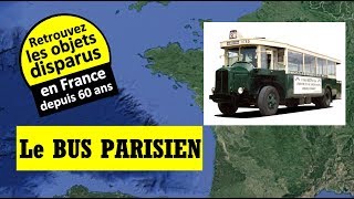 LE BUS PARISIEN DISPARU EN 1971 OBJETS PRODUITS MARQUES RETRO DISPARUS N°8 [upl. by Yedarb823]