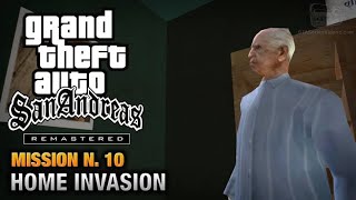 GTA San Andreas Remastered  Mission 10 Home Invasion Xbox 360PS3 [upl. by Attela977]