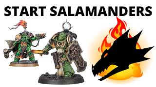 How to Start a Salamanders Army in Warhammer 40K 10th Edition [upl. by Alcina483]