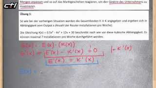 Betriebsoptimum und Betriebsminimum  Individuelle Angebotsfunktion ★ Erklärung [upl. by Bernt]