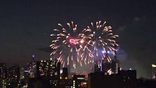 2024 Ford Fireworks in Windsor Ontario and Detroit Michigan 4K 20240624 [upl. by Soilisav]