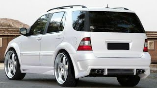 Mercedes Benz ML W163 320 V6 Benzin 218 HP Mufler Delete Exhaust Sound Full HD Video 4K [upl. by Pangaro]