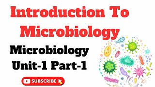 Introduction To Microbiology  Microbiology Unit1 Part1  2024 KMU Lecture  MCQS Pattern [upl. by Willie352]