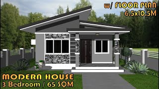 3 BEDROOM  MODERN HOUSE DESIGN IDEA  1 TampB  BUNGALOW HOUSE  SIMPLE HOUSE DESIGN [upl. by Lyred985]