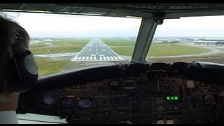 BAC 111 Cockpit Last Flight  Plato Video [upl. by Anilad447]