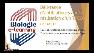 Prise en charge de la cystite par le pharmacien  TROD urinaire et délivrance des antibiotiques [upl. by Jordana]