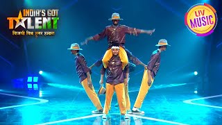 Indias Got Talent  Hat Dancers की InSync Performance ने जीता Judges का दिल  Season 9Throwback [upl. by Atteval616]