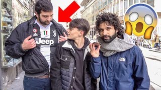 I NAPOLETANI cosa ne PENSANO degli JUVENTINI E trovarne uno alle spalle [upl. by Joni]