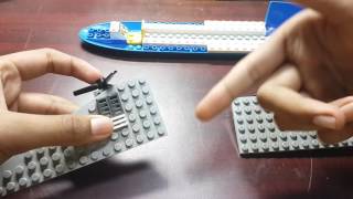 Making a simple DC3 plane WITH LEGO [upl. by Swehttam]