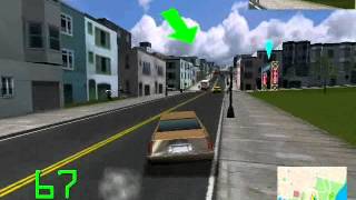 Midtown Madness 2 San Francisco Blitz Races Walkthrough [upl. by Mharba]