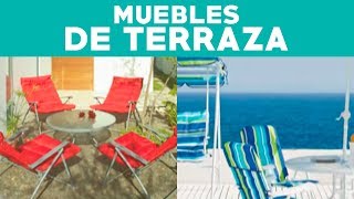 Cómo elegir los muebles de terraza [upl. by Aria]