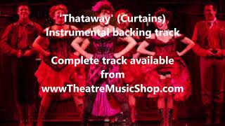 Thataway Curtains  Instrumental backing track [upl. by Ahsiened]