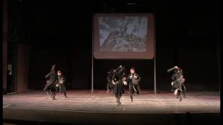 Georgian Dance of Khevsureti region quotParikaobaquot by National Dance Ensemble quotRomiosiniquot [upl. by Mosira]