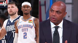 Inside the NBA reacts to Mavericks vs Thunder Game 1 Highlights [upl. by Dohsar]