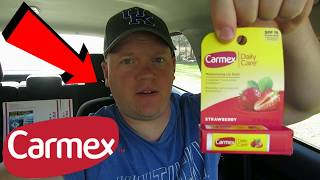 Review  Carmex Fresh Cherry Liquid Lip Balm [upl. by Brogle419]