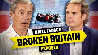 Nigel Farage Exposes Broken Britain China Warning and Being Cancelled by Banks [upl. by Delmar819]