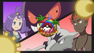 Kiawe vs Acerola Pokemon Sun and Moon Episode 131 English Dub [upl. by Acyssej]