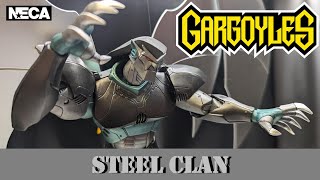 NECA Gargoyles Steel Clan Unboxing amp Review of the 90s Disney Cartoon Action Figure [upl. by Bohrer]