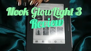 Nook Glowlight 3 vs Kindle Paperwhite [upl. by Yssirc]