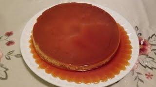 flan casero al horno baño maria [upl. by Cissej]