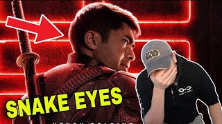 Snake Eyes Trailer REACTION  More Identity Politics [upl. by Starbuck800]