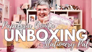 UNBOXING Stationery pal  CAJAS SORPRESA y muchos CUADERNOS BONITOS [upl. by Xad]