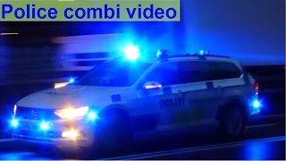 police combivideo politi i udrykning [upl. by Aihtnamas997]