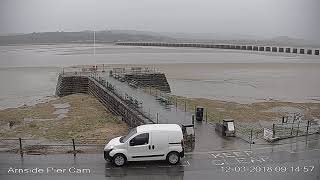 Arnside Pier 12032018 [upl. by Elocn906]