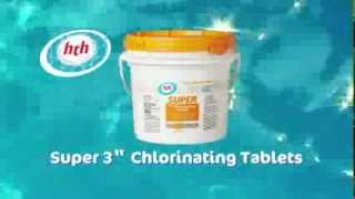 Introducing HTH® Super 3quot Chlorinating Tablets [upl. by Elirpa]