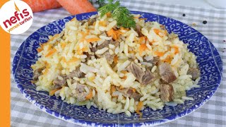 Bulgur pilavı nasıl yapılır kolay ve pratik etli yemek tarifleri yemektarifleri shortvideos [upl. by Kat]