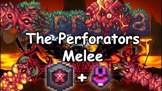 Terraria Calamity 20  DeathMaster mode  The Perforators  Melee sad but not true [upl. by Rifkin729]