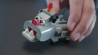 How to Build a Robot Pet  LEGO Creator  Building Tips [upl. by Wenoa492]