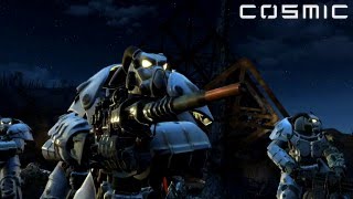 FALLOUT 4 BATTLE 23  10000 Enclave X01 VS 10000 Brotherhood of Steel [upl. by Medorra]