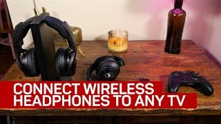 4 ways to connect wireless headphones to any TV CNET How To [upl. by Dunstan751]