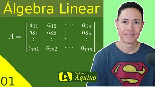 Introdução às Matrizes  01 Álgebra Linear [upl. by Enner521]