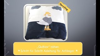 Quillow nähen  Schritt für Schritt [upl. by Daryle]