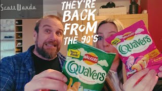 THEY’RE BACK Quavers Salt amp Vinegar and Prawn Cocktail crisps [upl. by Notlrac]