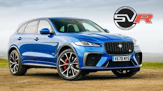 2021 Jaguar FPace SVR Review 542bhp Supercharged V8 SUV  Carfection 4K [upl. by Arvy]