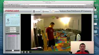 Foscam FI9826W HD IP Camera Demo amp Review [upl. by Assena]