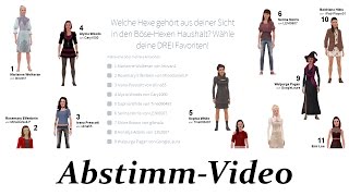 Zuschauer AbstimmVideo ♥ MiniContest Sims 3  BöseHexen Haushalt MsHeartilyCDEHD [upl. by Gotcher560]