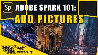 How to Add Pictures to Adobe Spark [upl. by Evvy465]