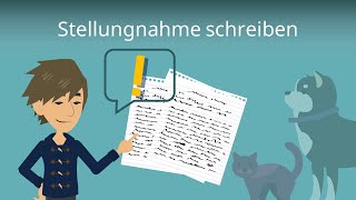 Stellungnahme schreiben  einfach erklärt [upl. by Anali]