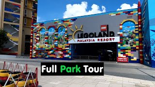 Legoland Malaysia  Full Park Walkthrough  Lego Shops Rides And Models [upl. by Damalus835]