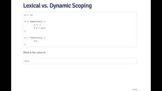 Scoping Rules R Scoping Rules HD 720p [upl. by Donielle]